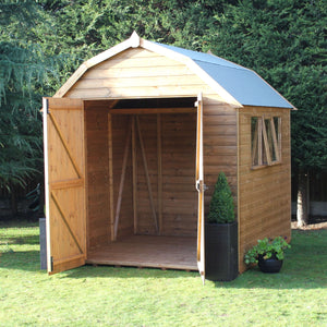 dutch barn doors open