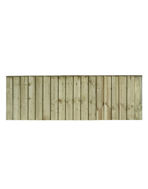 Closeboard Feather Edge Fence Panels | Green Pressure Treated