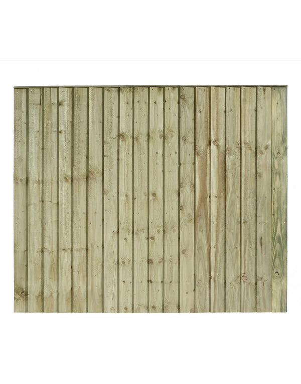 Closeboard Feather Edge Fence Panels | Green Pressure Treated