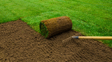 Preparing Top Soil For Turfing a New Lawn. Topsoil for Seeding and Turfing