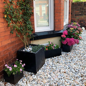 Flamingo Pebbles Garden Design