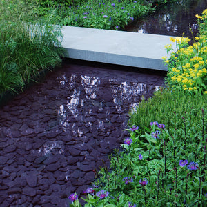 Plum Slate Paddlestones 50-100mm Garden Design