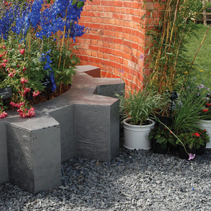 Charcoal Black Slate 40mm Garden Design