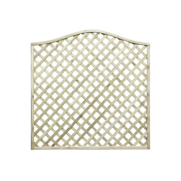 Wave Top Diamond Trellis Lattice Panel 1.8m x 1.8m