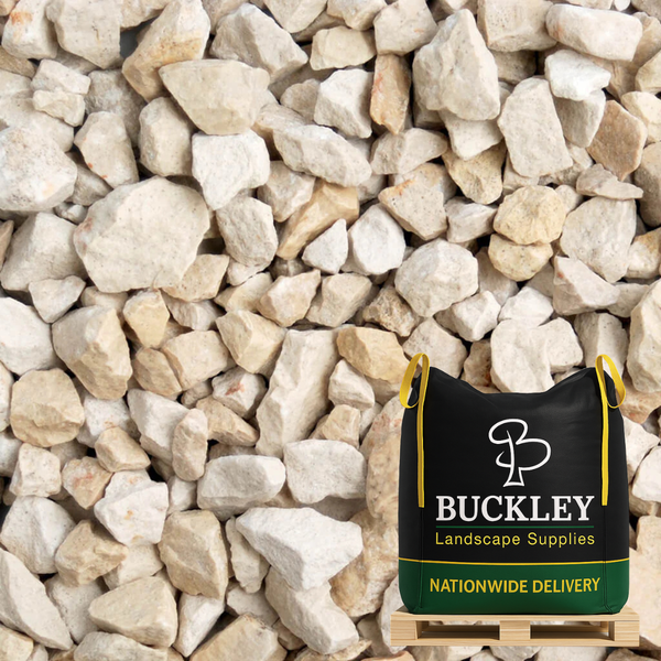 20mm Cotswold Buff Chippings | 850kg Bulk Bag